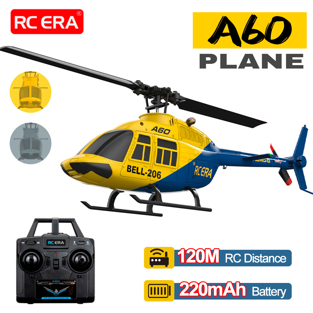 Rc Helicopter Gyro - Hélicoptère RC ERA A60 4CH, échelle