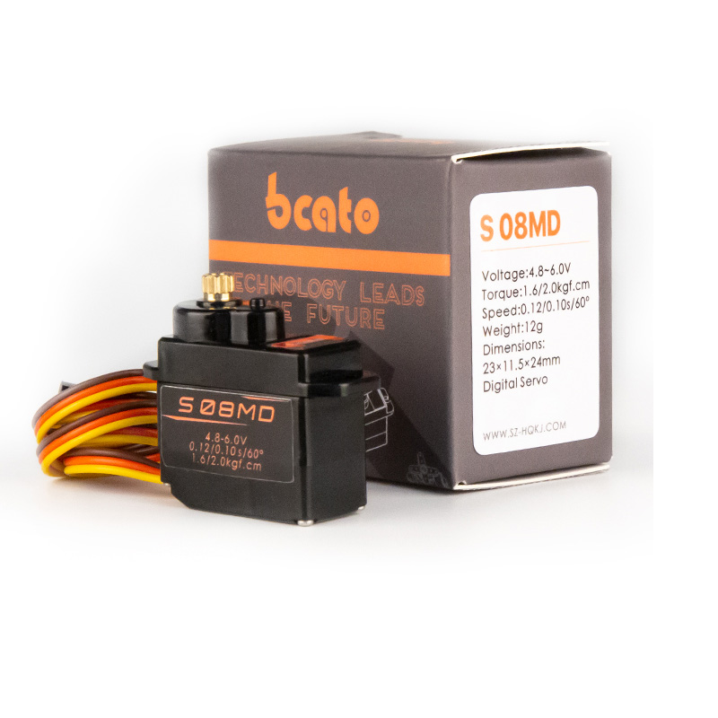 Rc Helicopter Battery - Bcato S08MD 2.4kg Servo numérique 12g/mini