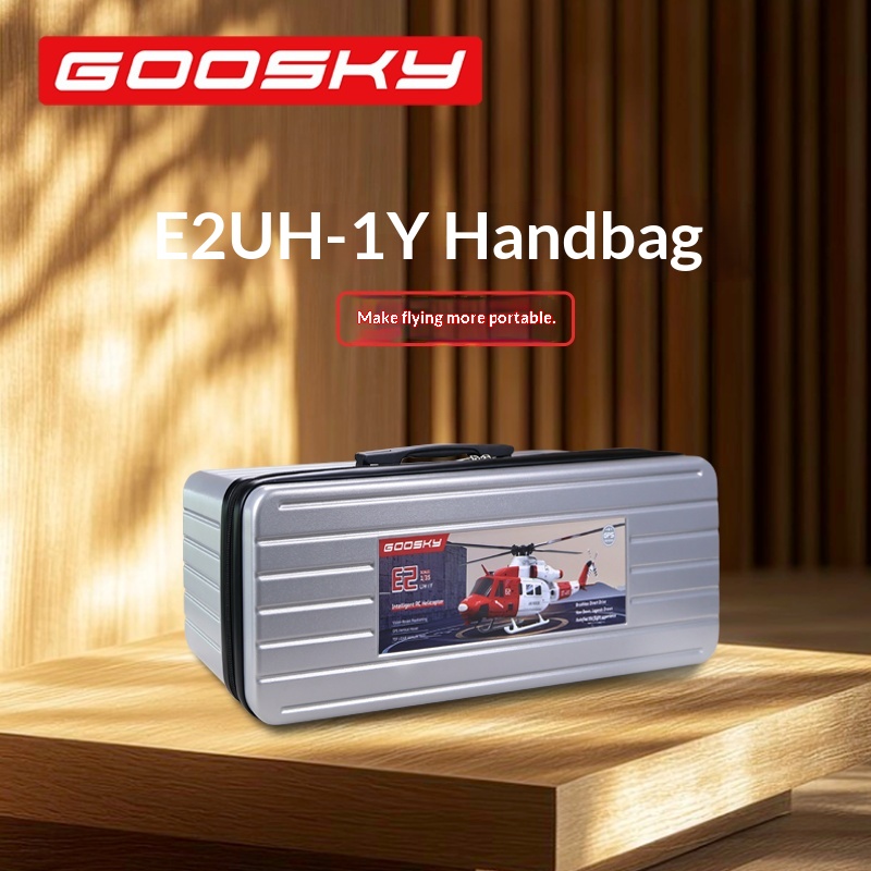Rc Helicopter Bag - Goosky E2 comme une boîte extérieure