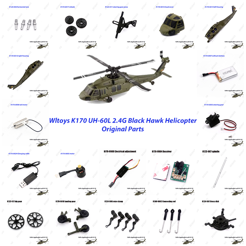 Rc Helicopter Coaxial - Pièces détachées pour hélicoptère RC Wltoys