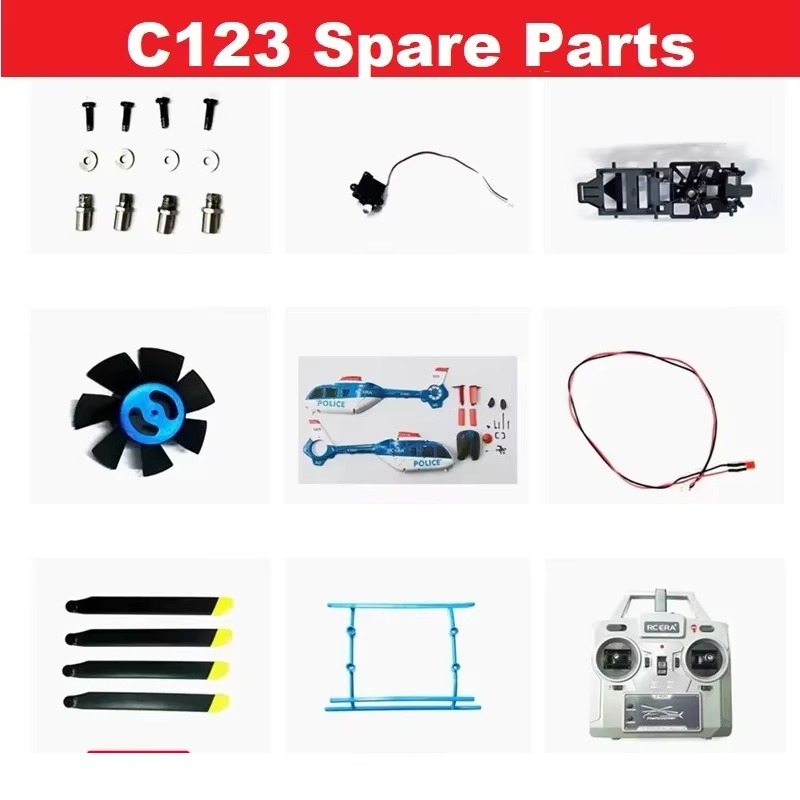 Rc Helicopter Blade - Liste de pièces de rechange pour
