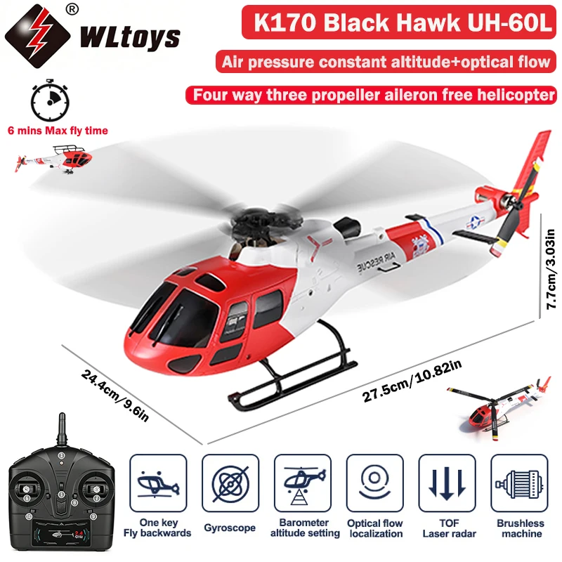 Hélicoptère RC WLtoys 4CH K150 - Rc Helicopter Gas avis et prix