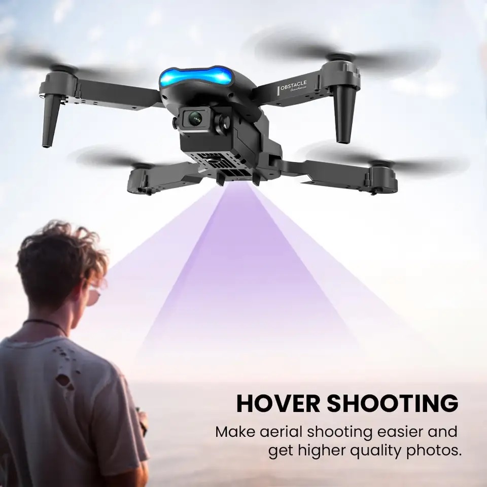 Nouveau Mini drone E99 4K WIFI - Rc Helicopter Gas avis et prix