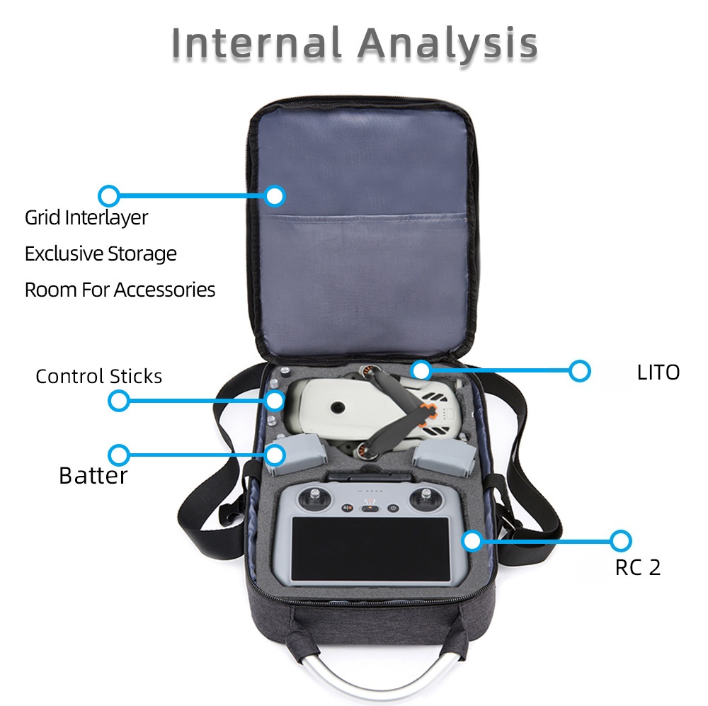 Sac de protection pour DJI Lit - Rc Helicopter Bag avis et prix