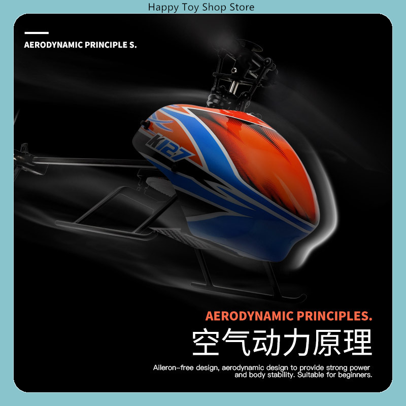 Hélicoptère RC WLtoys XK K127  - Rc Helicopter Gyro avis et prix